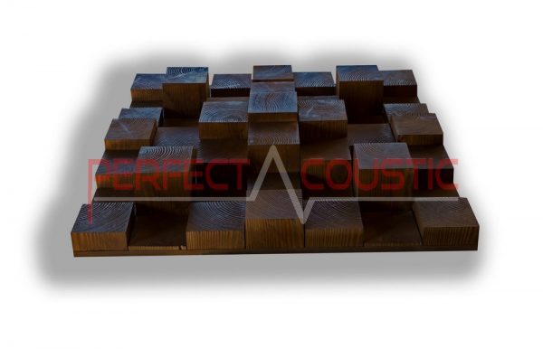 3D acoustic diffuser pattern