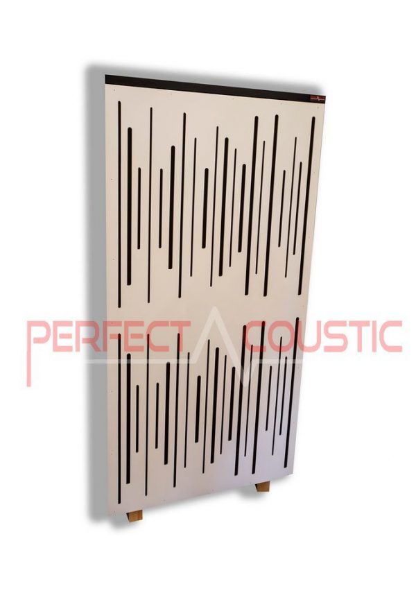 Acoustic panel with diffuser color