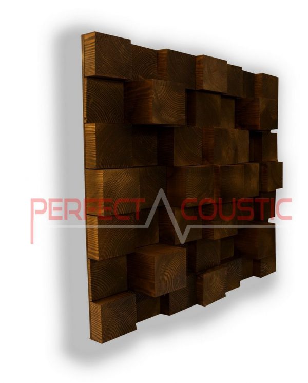 Cubic acoustic diffuser natur (3)