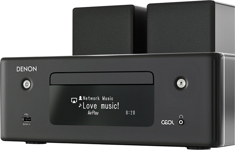 Denon Ceol N10 Wireless and CD Hi-Fi System White